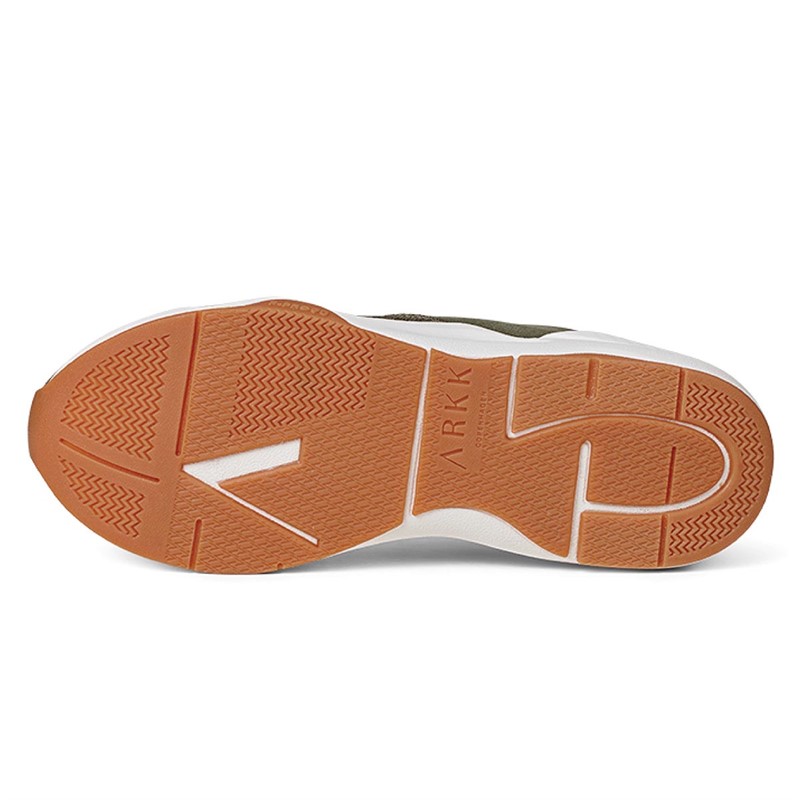 ARKK Copenhagen Baskets Asymtrix Homme Kaki