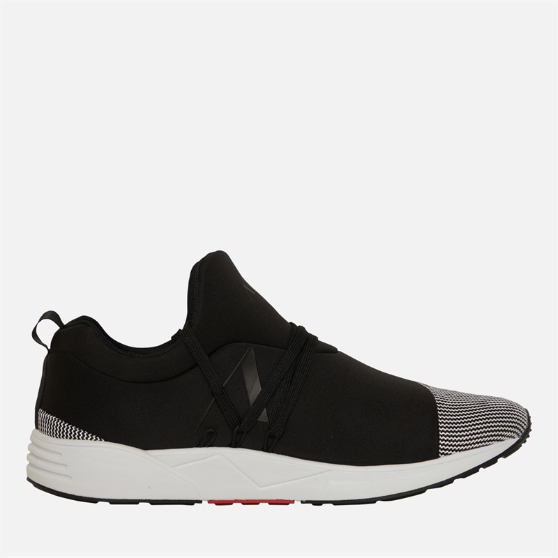 ARKK Copenhagen Mens Raven Mesh Trainers Black/Grey