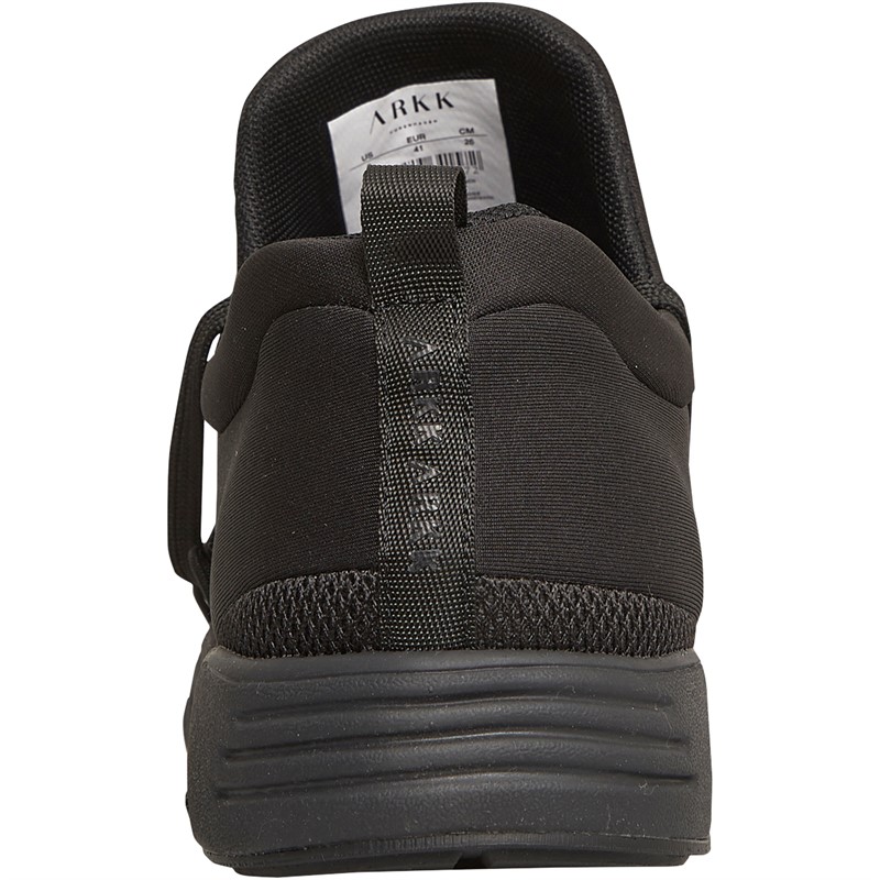 ARKK Copenhagen Mens Raven Mesh Trainers Black