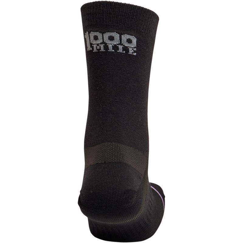 Buy 1000 Mile Ultimate Tactel Double Layer Running Socks Black