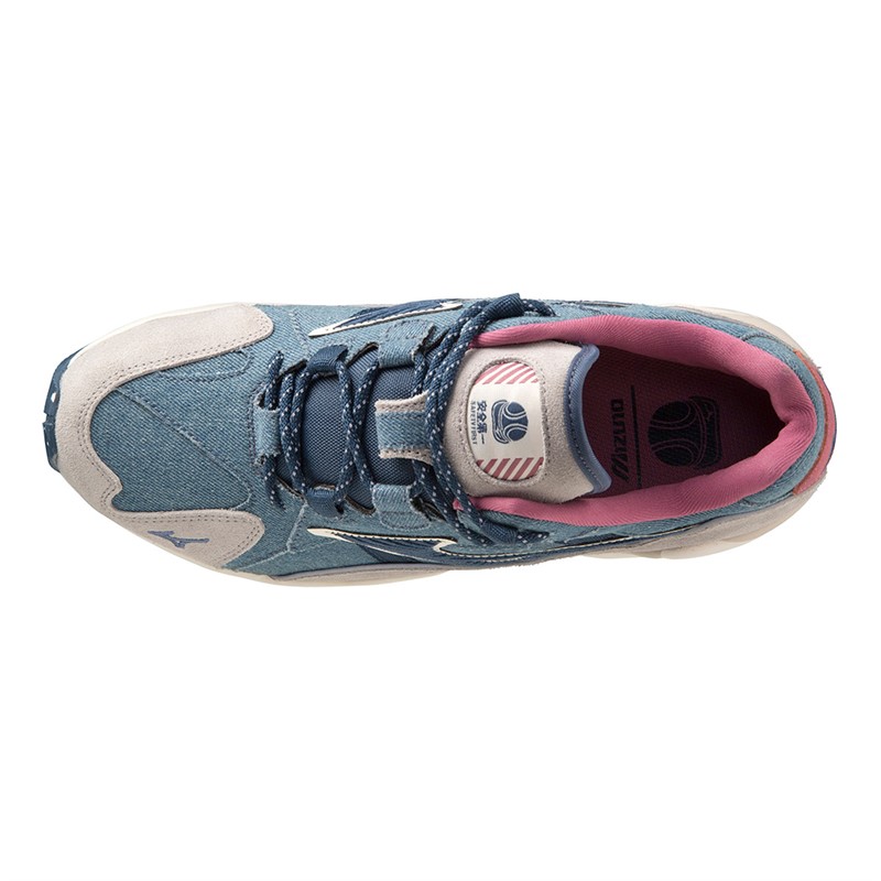Mizuno Wave Rider 1 'Nikkapokka Pack' Trainers Vintage Indigo/Dark Denim/Pristine