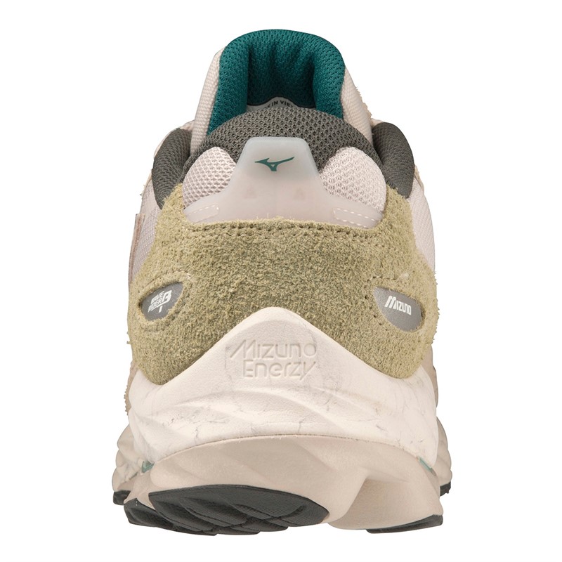 Mizuno Wave Rider Beta 'Nomad Pack' Trainers Silver Cloud/White Sand/Cedar