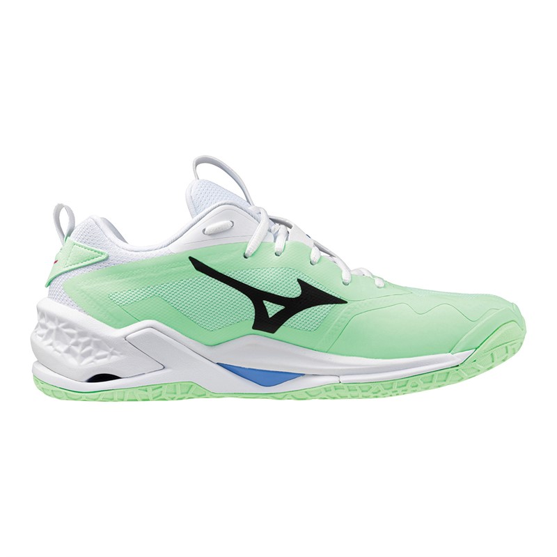 Mizuno Wave Stealth Neo 2 Court Shoes Neo Mint/Black/Frontier Blue
