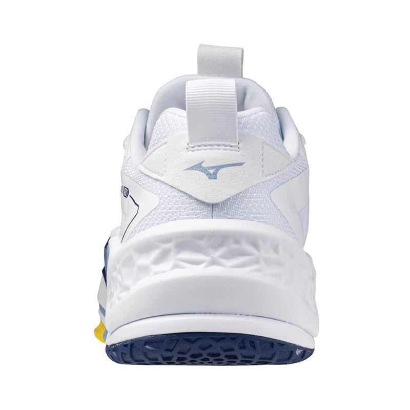 Mizuno Wave Stealth Neo 2 Court Shoes White/Bellwether Blue/Bel Air Blue