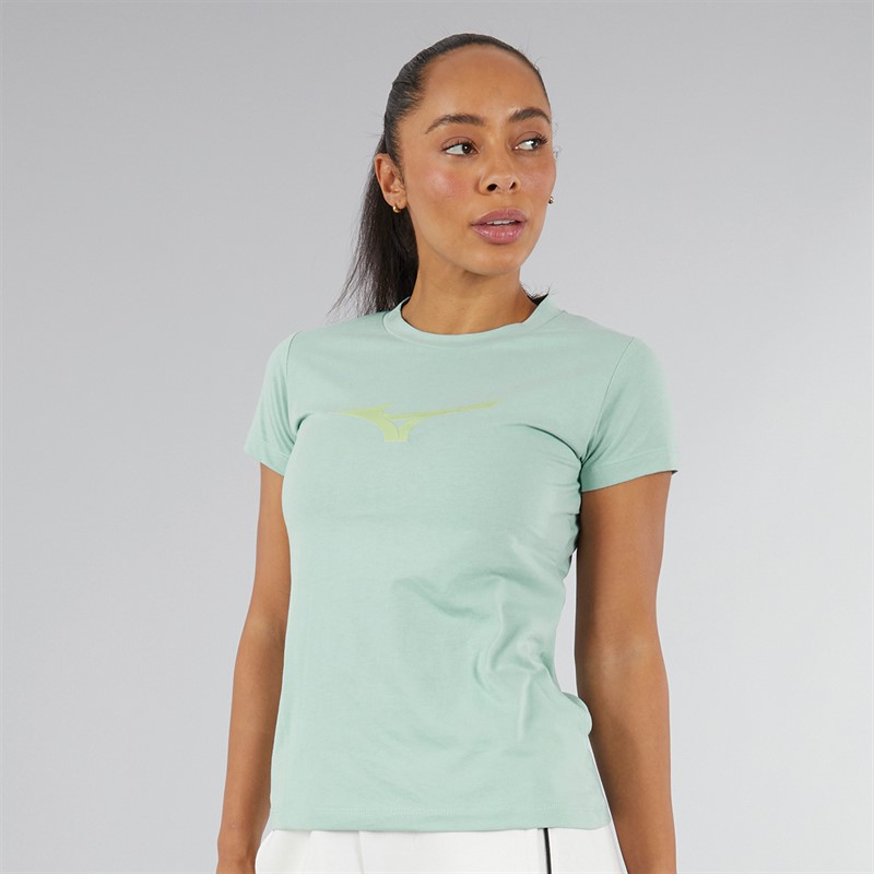 Mizuno Womens Athletics RB DryLite T-Shirt Cloud Blue