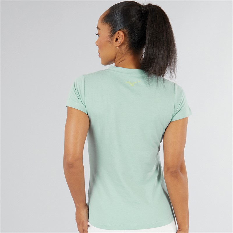 Mizuno Womens Athletics RB DryLite T-Shirt Cloud Blue