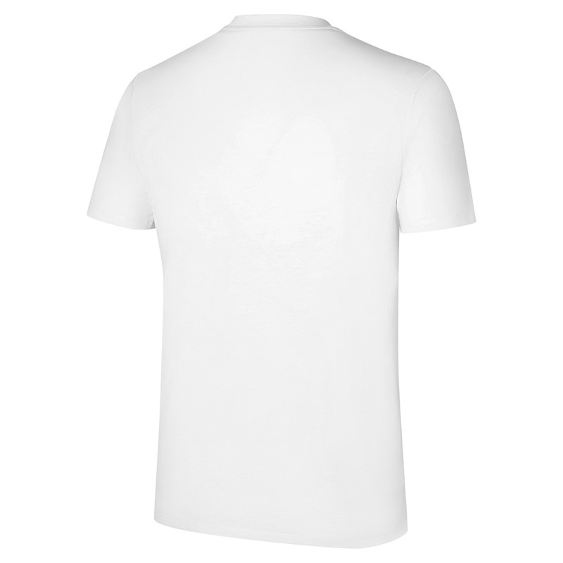 Mizuno Mens Athletics RB DryLite T-Shirt White