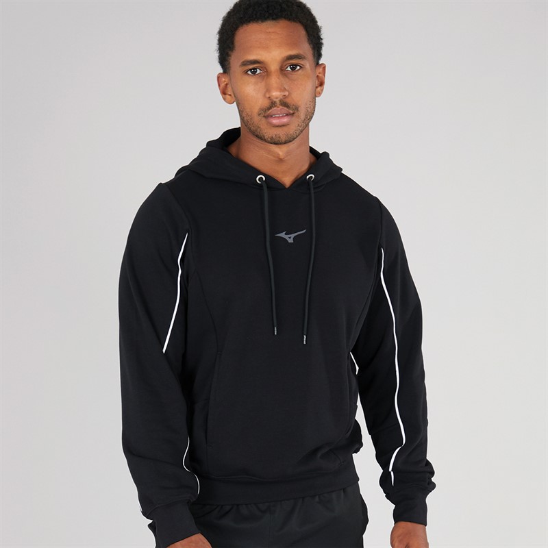 Mizuno Mens Athletics Hoodie Black - Size XL