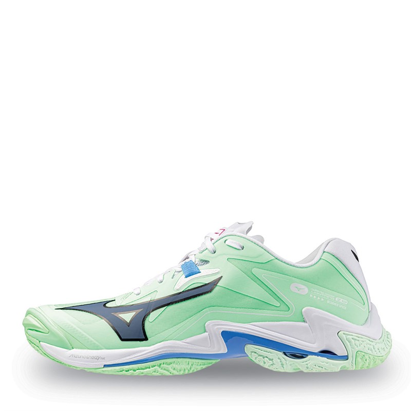 Mizuno Wave Lightning Z8 Court Shoes Neo Mint/Black/Frontier Blue