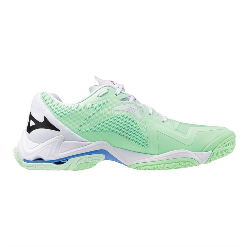 Mizuno Wave Lightning Z8 Court Shoes Neo Mint/Black/Frontier Blue