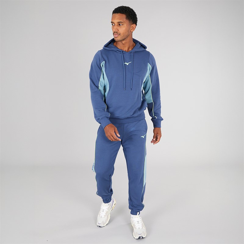 Mizuno Mens Athletics Sweat Pants Vintage Indigo