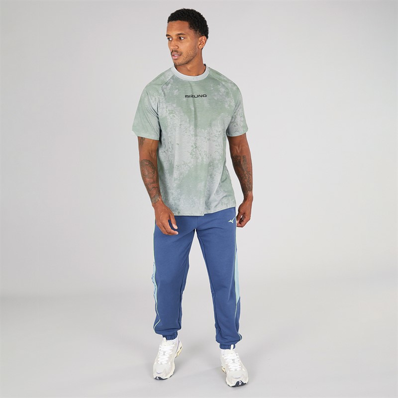 Mizuno Mens Athletics DryLite Graphic T-Shirt Paloma