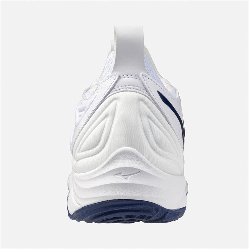 Mizuno Wave Momentum 3 Court Shoes White/Bellwether Blue/Bel Air Blue