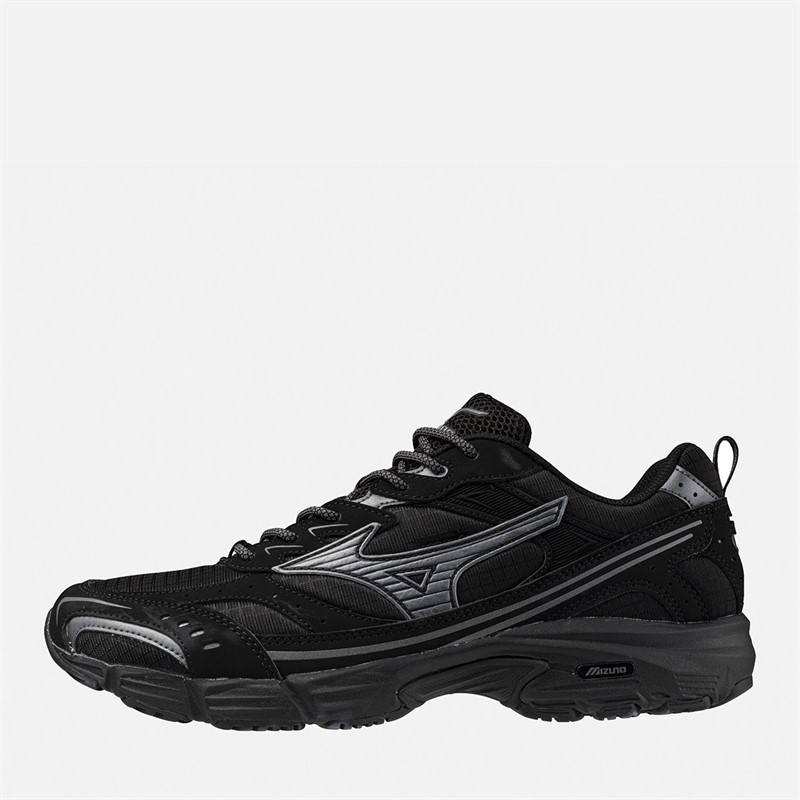 Mizuno MXR Trainers Black/Metallic Gray - Size 5.5