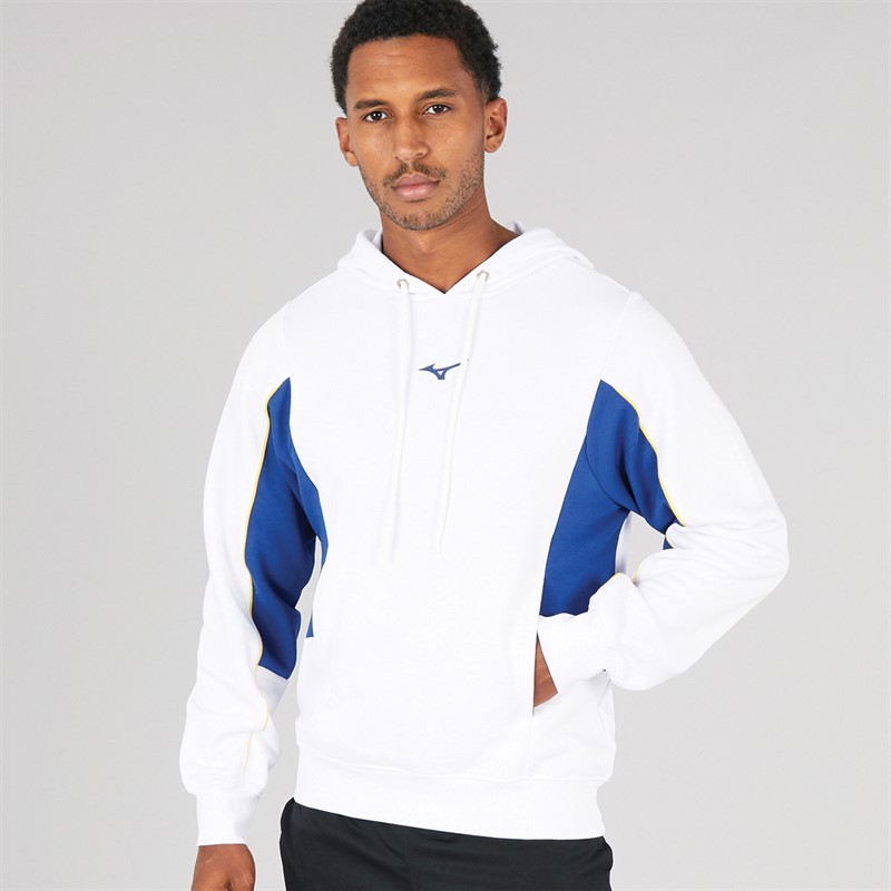 Mizuno Mens Athletics Hoodie White - Size XL