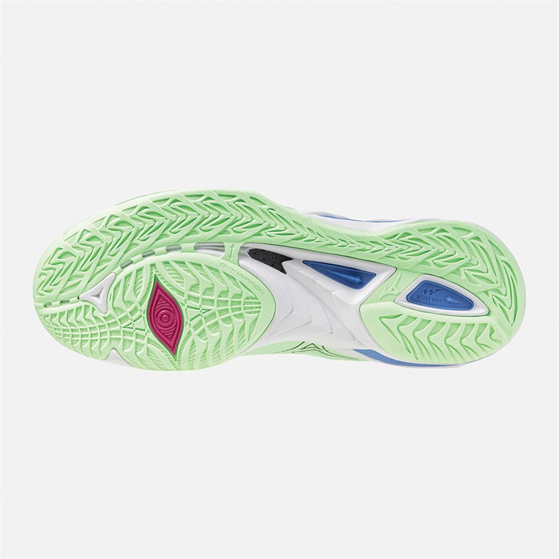 Mizuno Wave Mirage 5 Court Shoes Neo Mint/Black/Frontier Blue