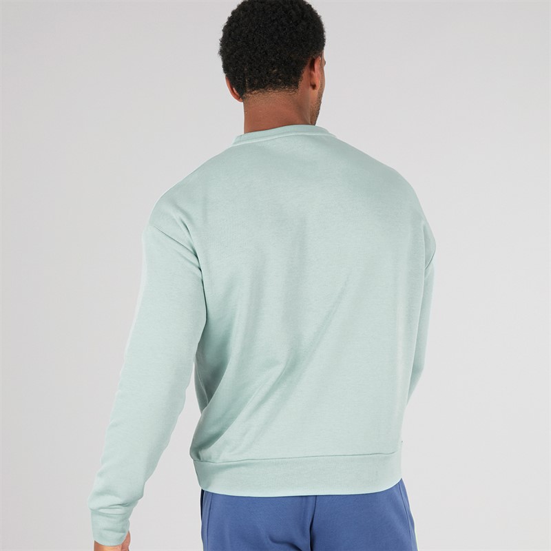 Mizuno Mens Athletics RB Sweatshirt Cloud Blue