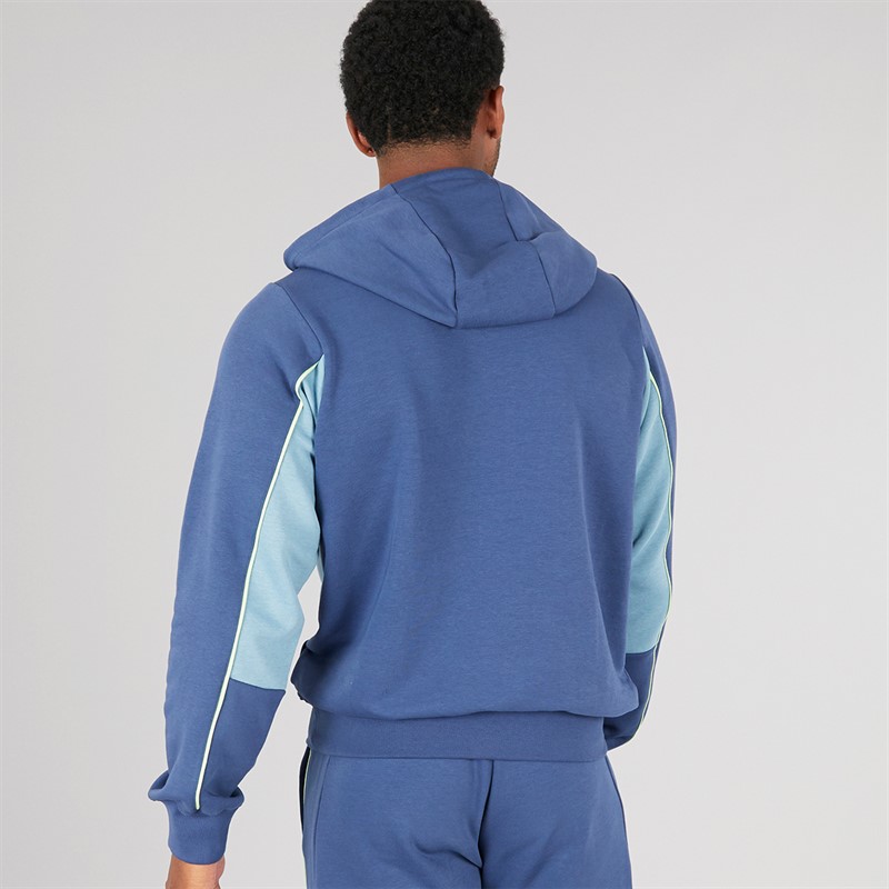 Mizuno Mens Athletics Hoodie Vintage Indigo
