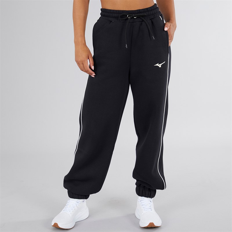 Mizuno Womens Athletics Sweat Pants Black