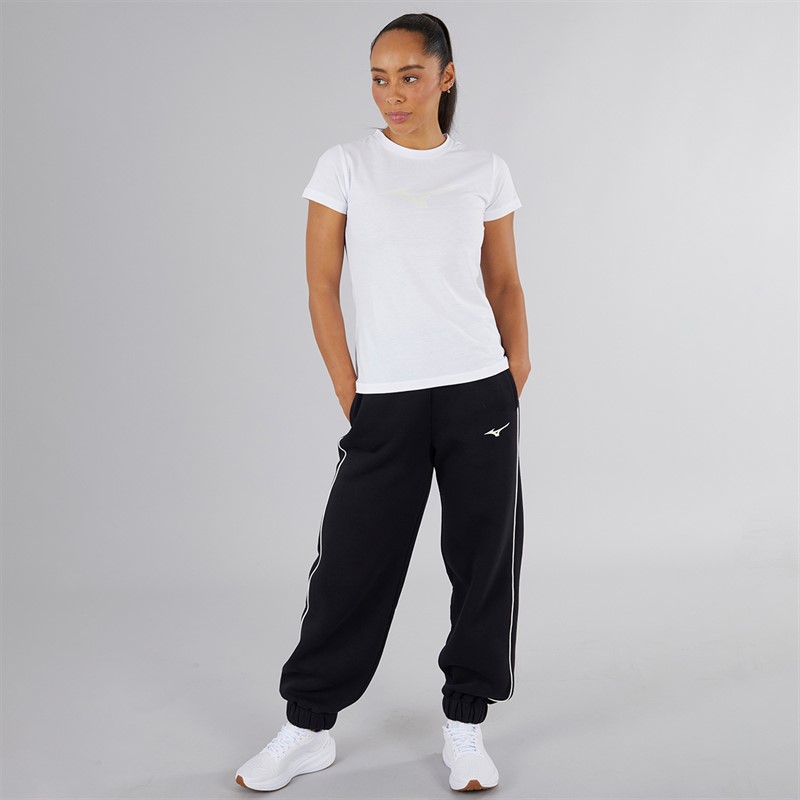 Mizuno Womens Athletics Sweat Pants Black