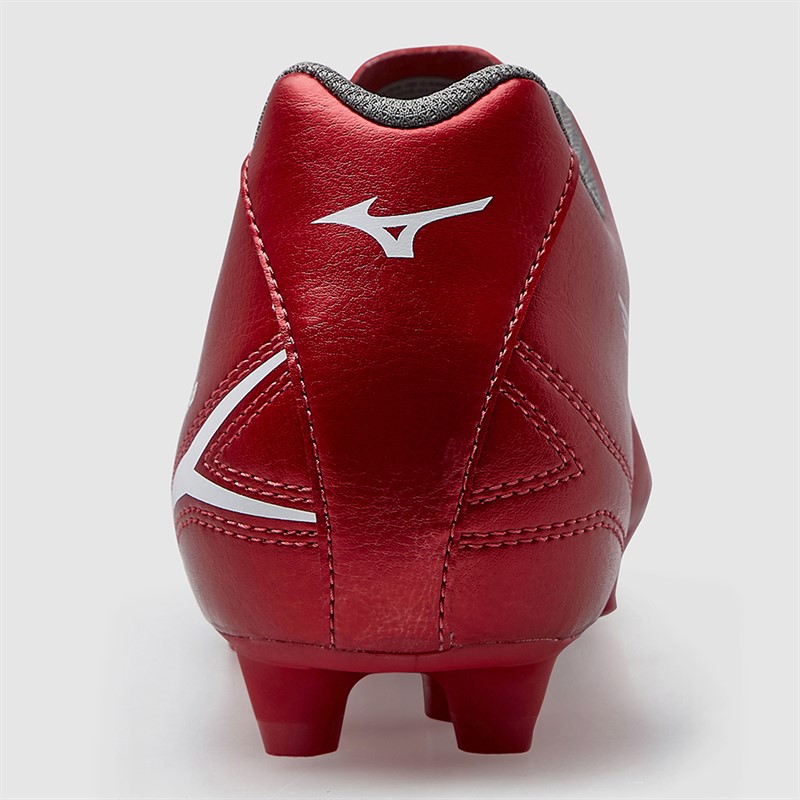 Mizuno Mens Monarcida Neo III Select FG Firm Ground Football Boots Morelia 40Th Red/White