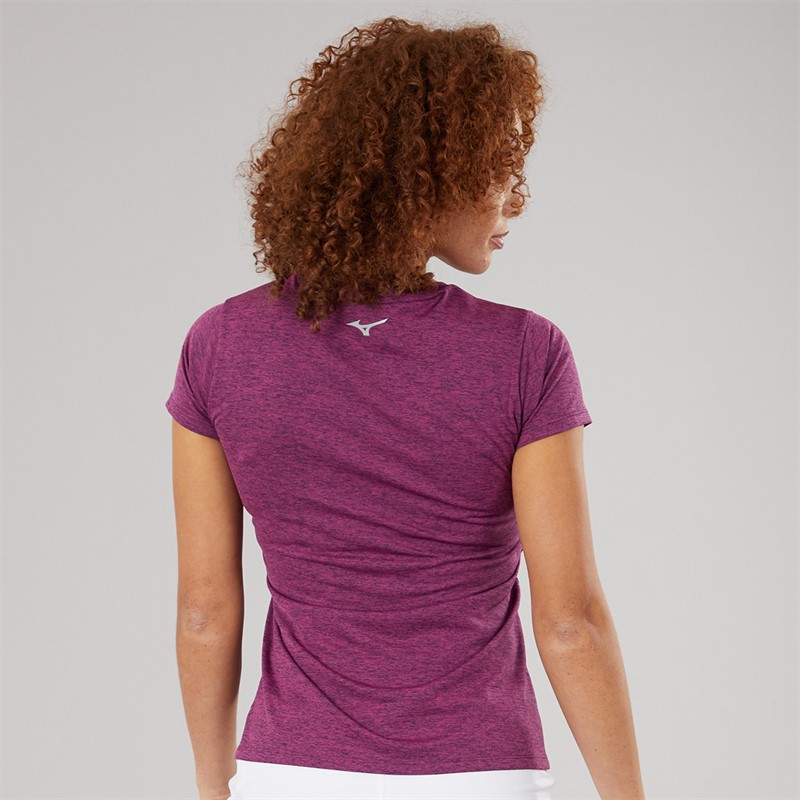 Mizuno Womens Core Impulse Running Top Dark Purple