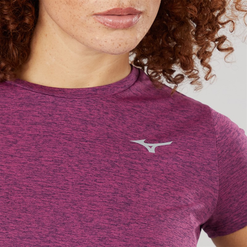 Mizuno Womens Core Impulse Running Top Dark Purple