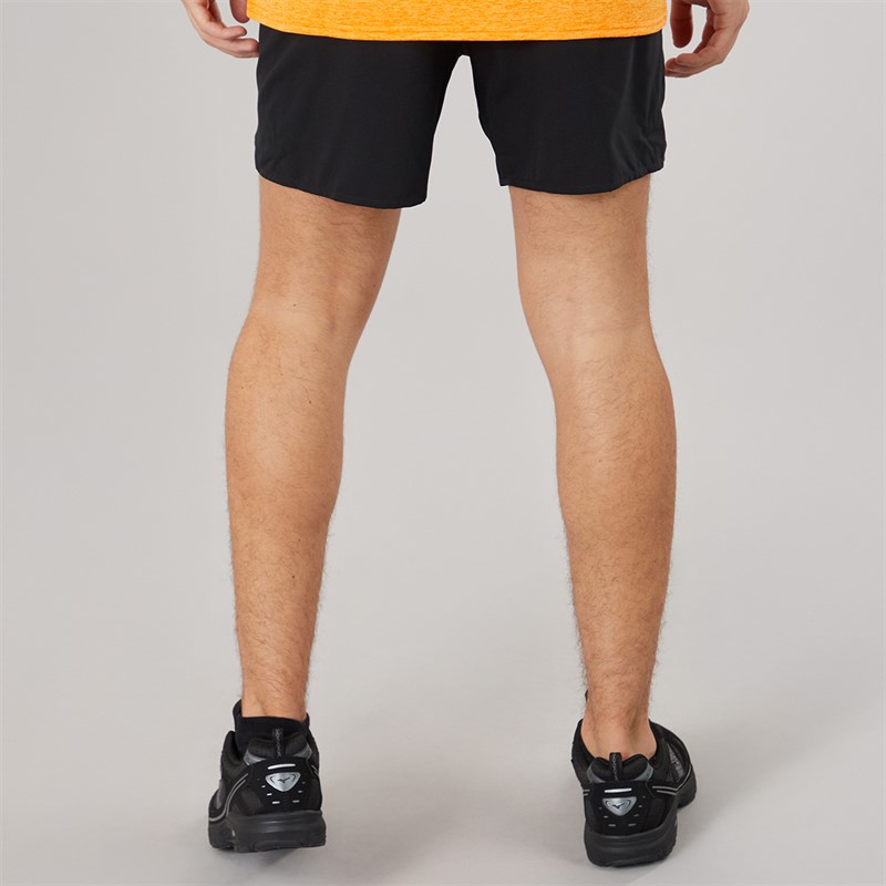 Mizuno Mens Core 5 Inch Running Shorts Black