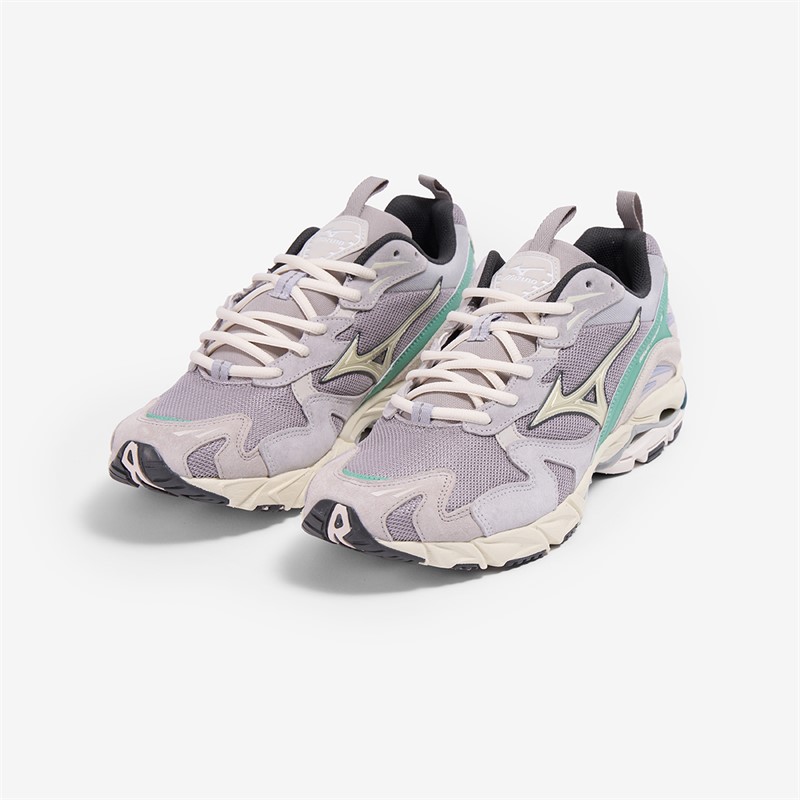 Mizuno Wave Rider 10 Trainers Opal Gray/Pristine/Creme De Menthe