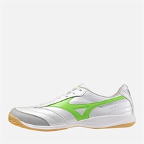 Mizuno Mens Morelia Sala Elite In Indoor Sala Football Boots White/Neon Green/Galaxy Silver