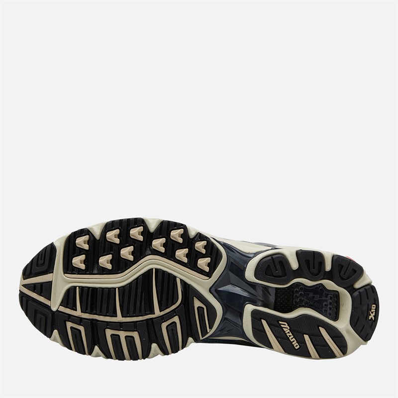 Mizuno Wave Rider 10 Trainers White/Vintage Khaki/Reef Waters