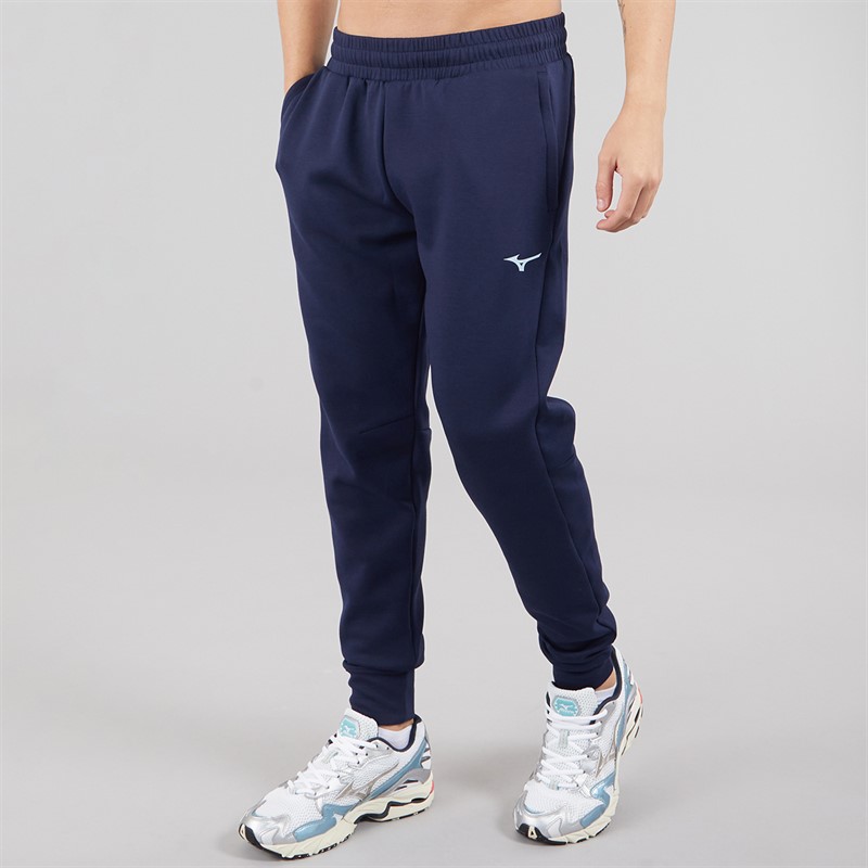 Mizuno Mens Mizuno Athletics Joggers Baritone Blue