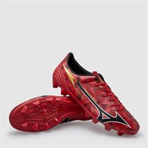 Mizuno Mens Mizuno A II Select FG Firm Ground Football Boots Morelia 40Th Red/Black/Gold