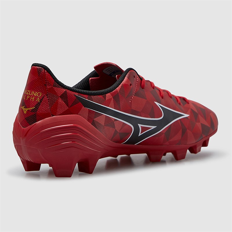 Mizuno Mens Mizuno A II Select FG Firm Ground Football Boots Morelia 40Th Red/Black/Gold