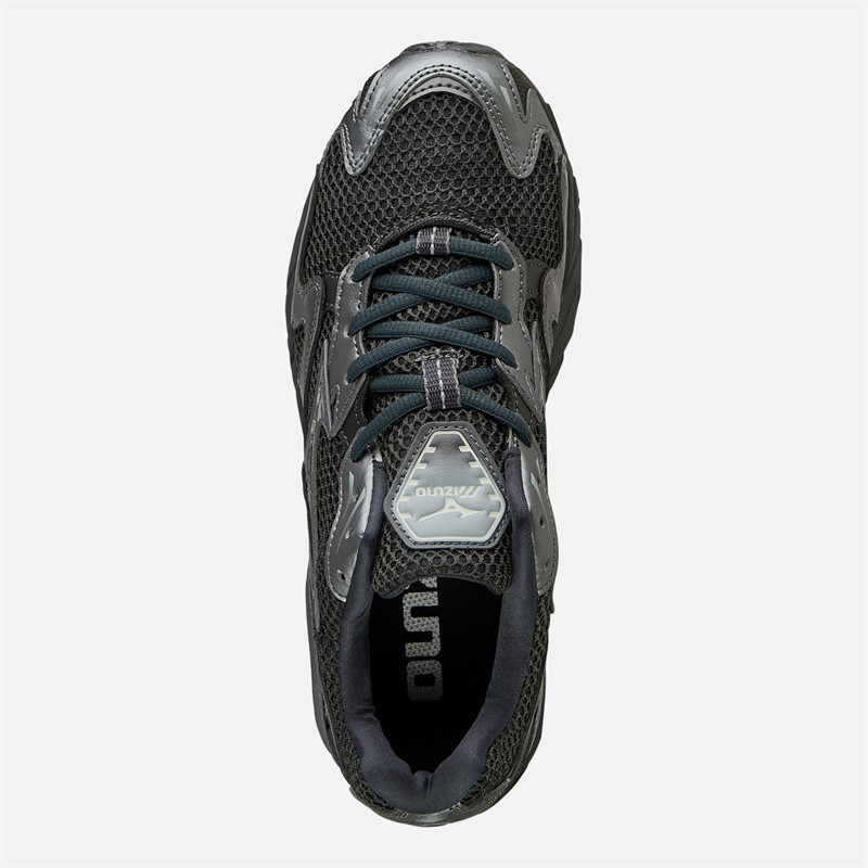 Mizuno Wave Rider 10 Trainers Black Sand/Black Sand/Metallic Gray