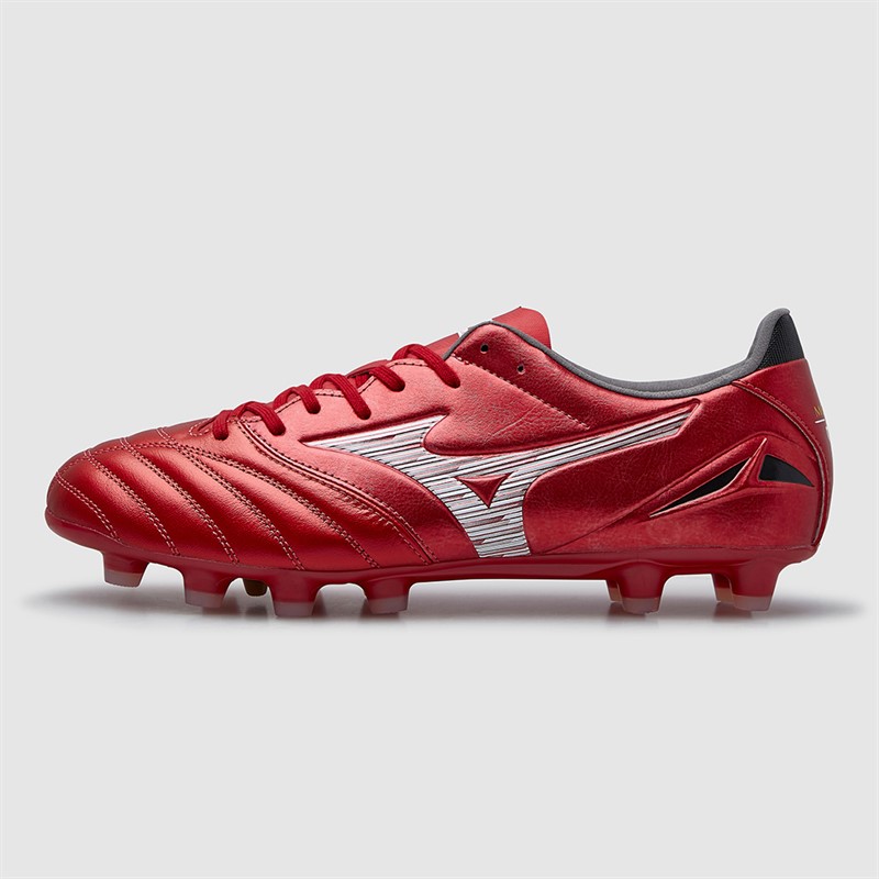 Mizuno Mens Morelia Neo IV Pro FG Firm Ground Football Boots Morelia 40Th Red/White/Black