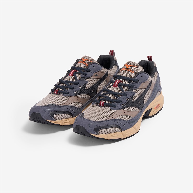 Mizuno Mens MXR Trainers Vintage Khaki/Black Sand/Iron