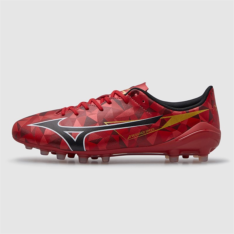 Mizuno Mens Mizuno A II Select AG Artificial Ground Football Boots Morelia 40Th Red/Black/Gold