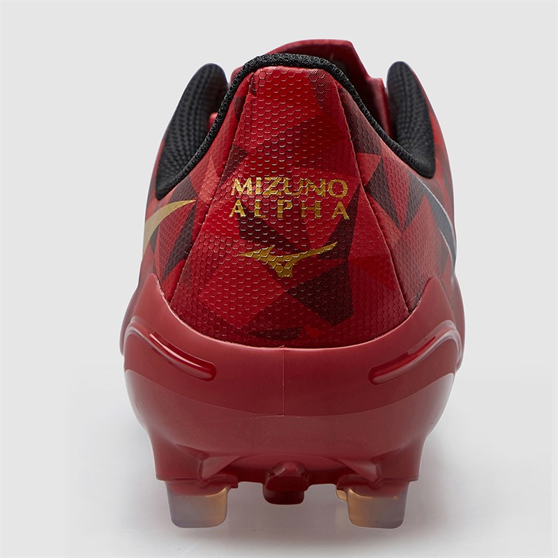 Mizuno Mens Mizuno A II Select AG Artificial Ground Football Boots Morelia 40Th Red/Black/Gold