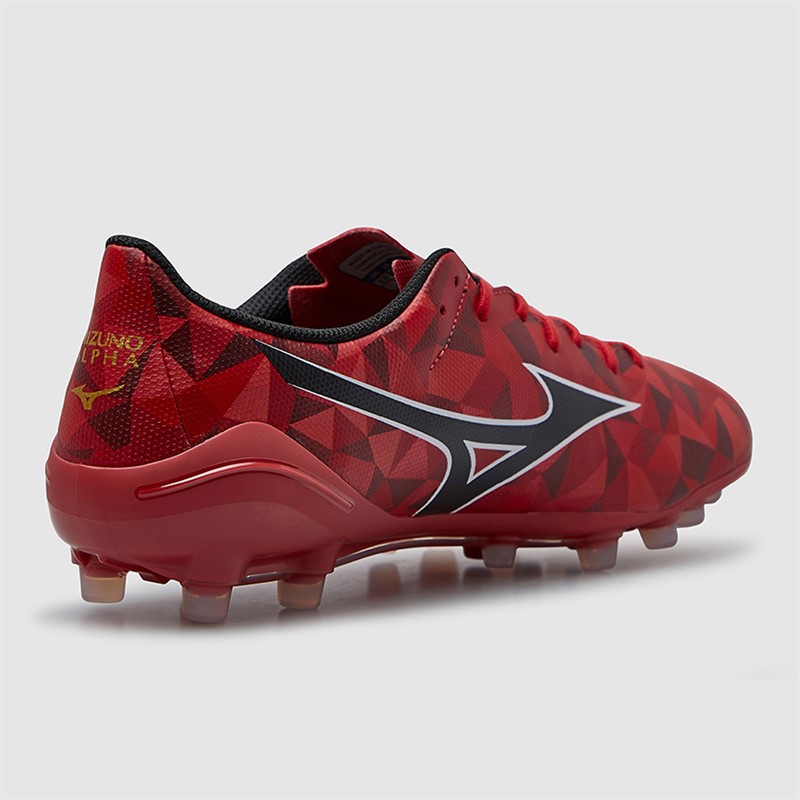 Mizuno Mens Mizuno A II Select AG Artificial Ground Football Boots Morelia 40Th Red/Black/Gold