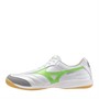 Mizuno Mens Morelia Sala Elite IN Indoor Sala Football Boots White/Neon Green/Galaxy Silver