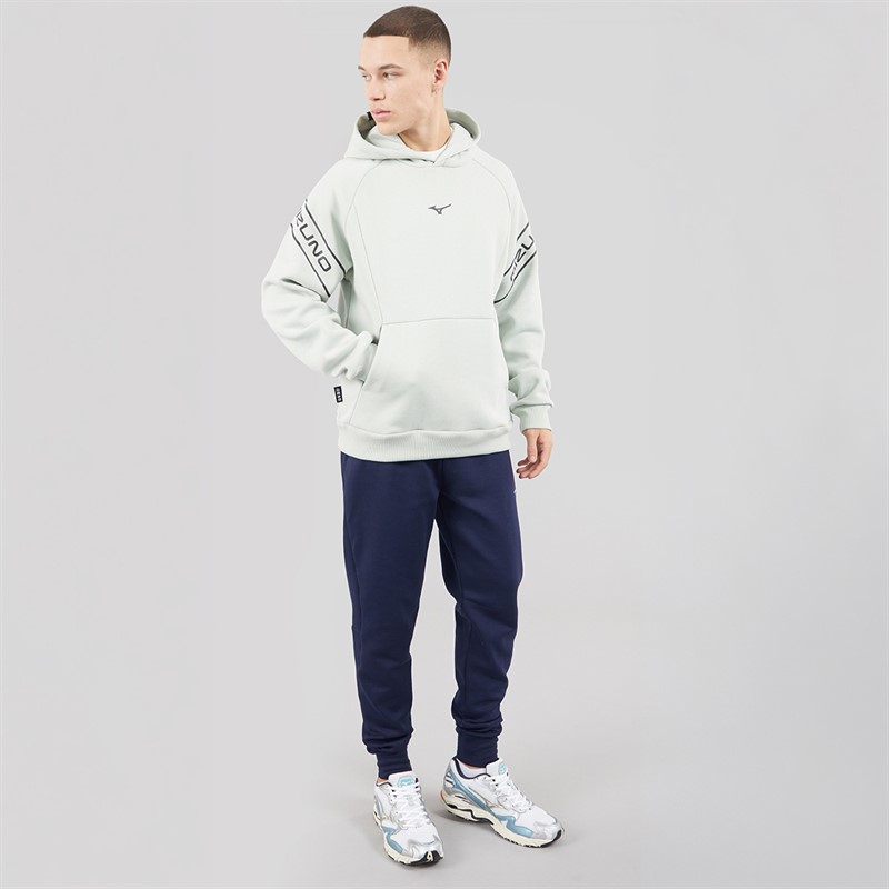 Mizuno Mens Athletics Hoodie Mercury