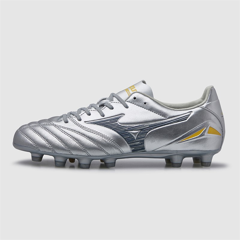 Mizuno Mens Morelia Neo Iv Pro FG Firm Ground Football Boots Galaxy Silver/8605C/Cool Gray3C Galaxysilver/8605C/Cool Gray3C