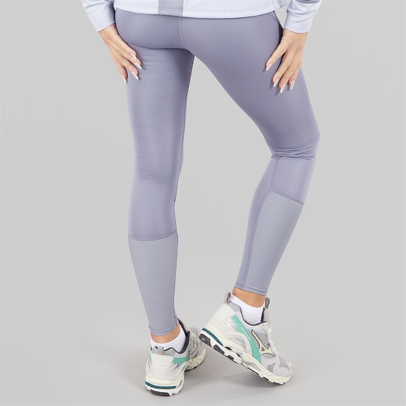 Mizuno Womens Core Impulse Long Running Tight Leggings Quicksilver
