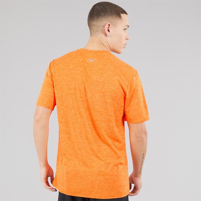 Mizuno Mens Core Running Top Tangelo
