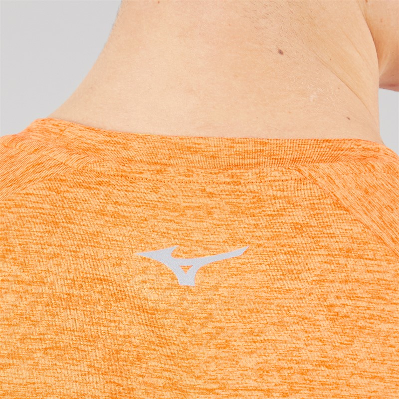 Mizuno Mens Core Running Top Tangelo
