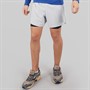 Mizuno Mens Core 5 Inch 2-In-1 Running Shorts Vapor Silver