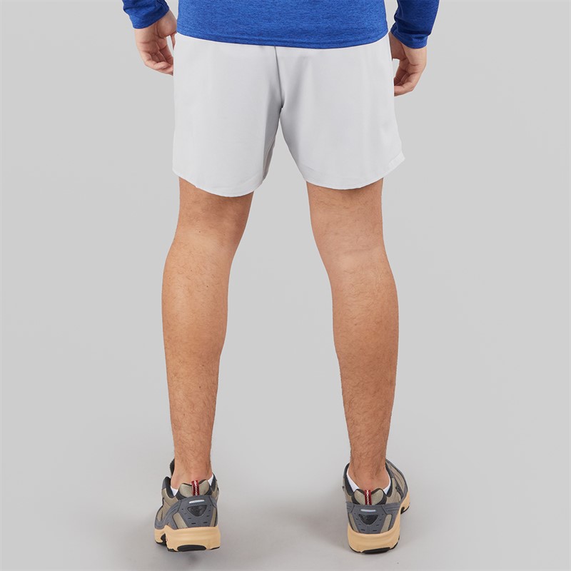 Mizuno Mens Core 5 Inch 2-In-1 Running Shorts Vapor Silver