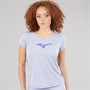 Mizuno Womens Core Runbird Running Top Icelandic Blue