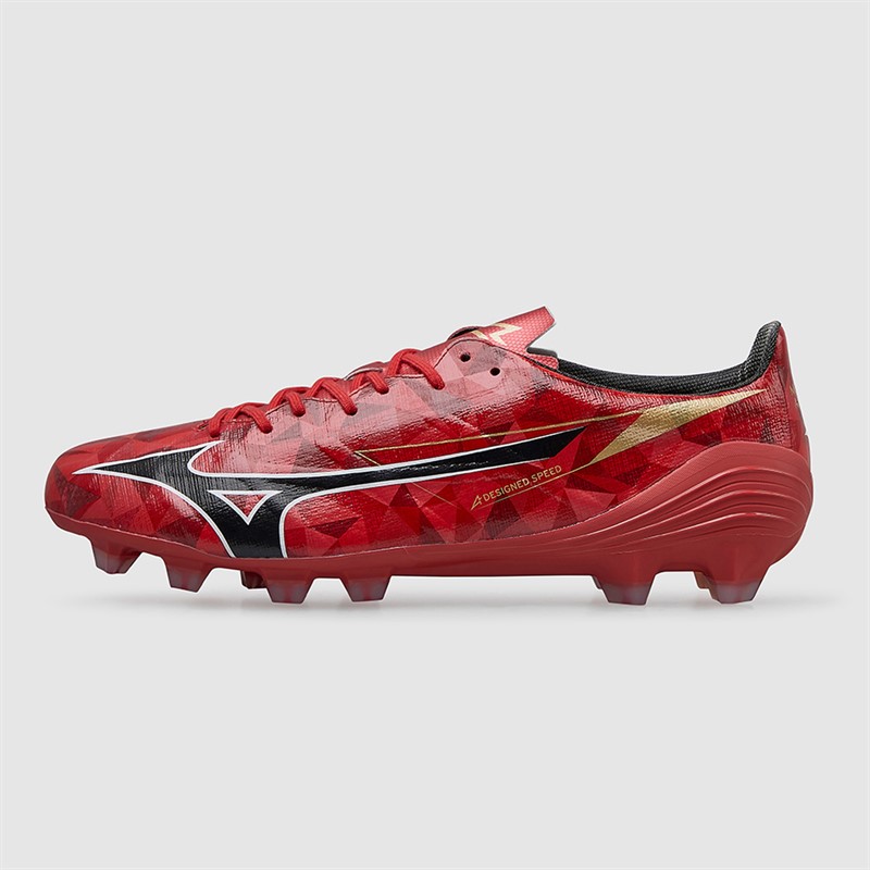 Mizuno Mens Mizuno A II Pro FG Firm Ground Football Boots Morelia 40Th Red/Black/Gold